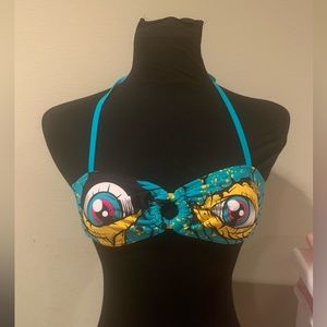 Iron Fist girls zombie, Bikini top, size XS